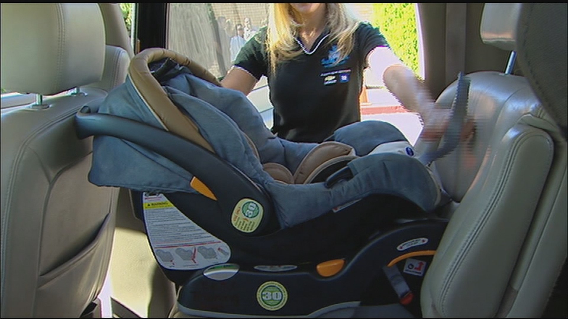 Whether it's Uber, Lyft or a taxi, child car seats are still required